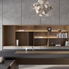 Yt-43A Retro Gümüş MDFLAM 18*2800*2100