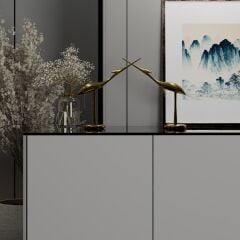 Hg-56C Parlak Krom Gri - Kapak Panel - 18*1220*2800mm