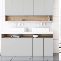 U.Acr-263 Parlak Kar Beyaz - Ultra Lux Akrilik Panel - 18*1220*2800mm