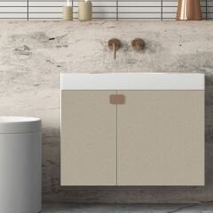 U.Acr-723 Parlak Ekru Bej - Ultra Lux Akrilik Panel - 18*1220*2800mm