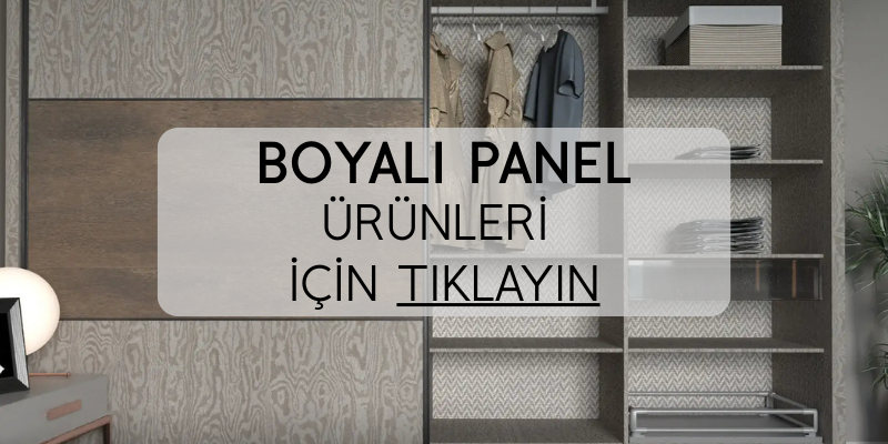 boyalı panel